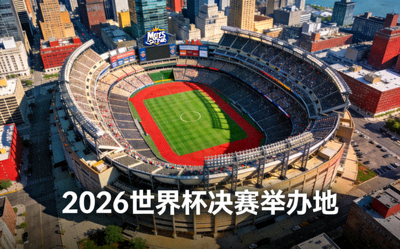 纽约大都会体育场航拍图片，2026世界杯决赛举办地
